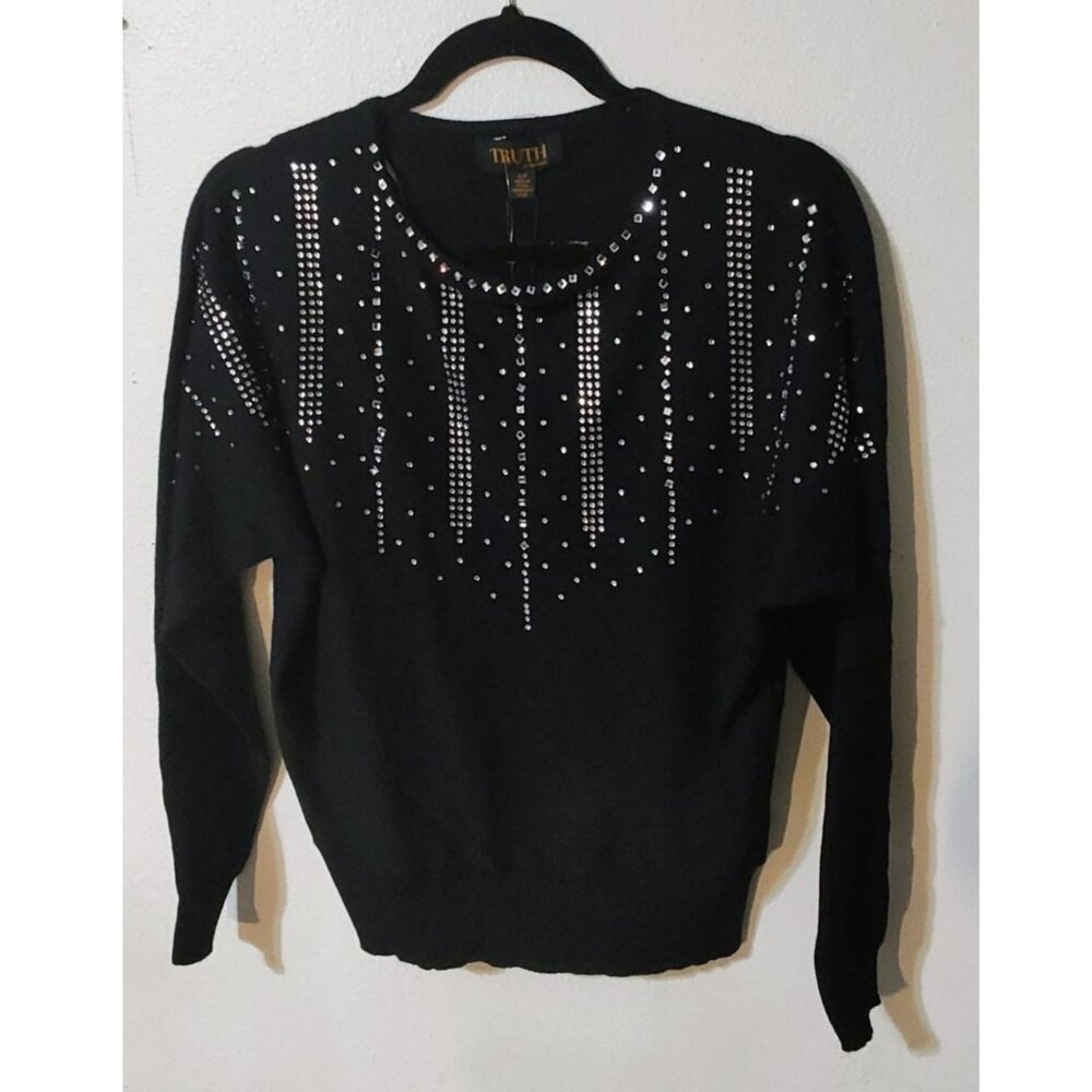 Truth by Republic Sweater with Rhinestones (small)